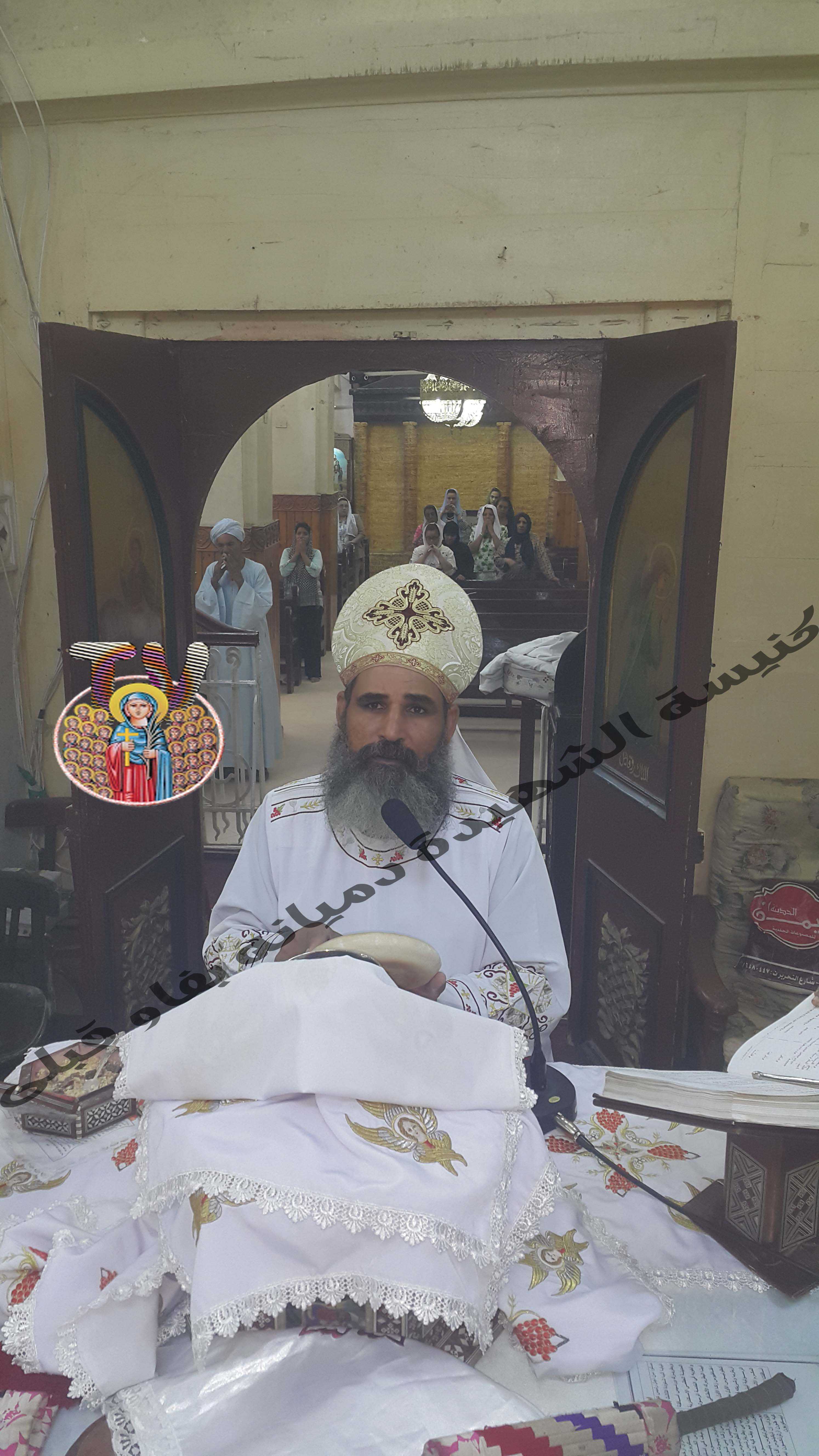 قداس تذكار الملاك ميخائيل للقس بقطر ثابت